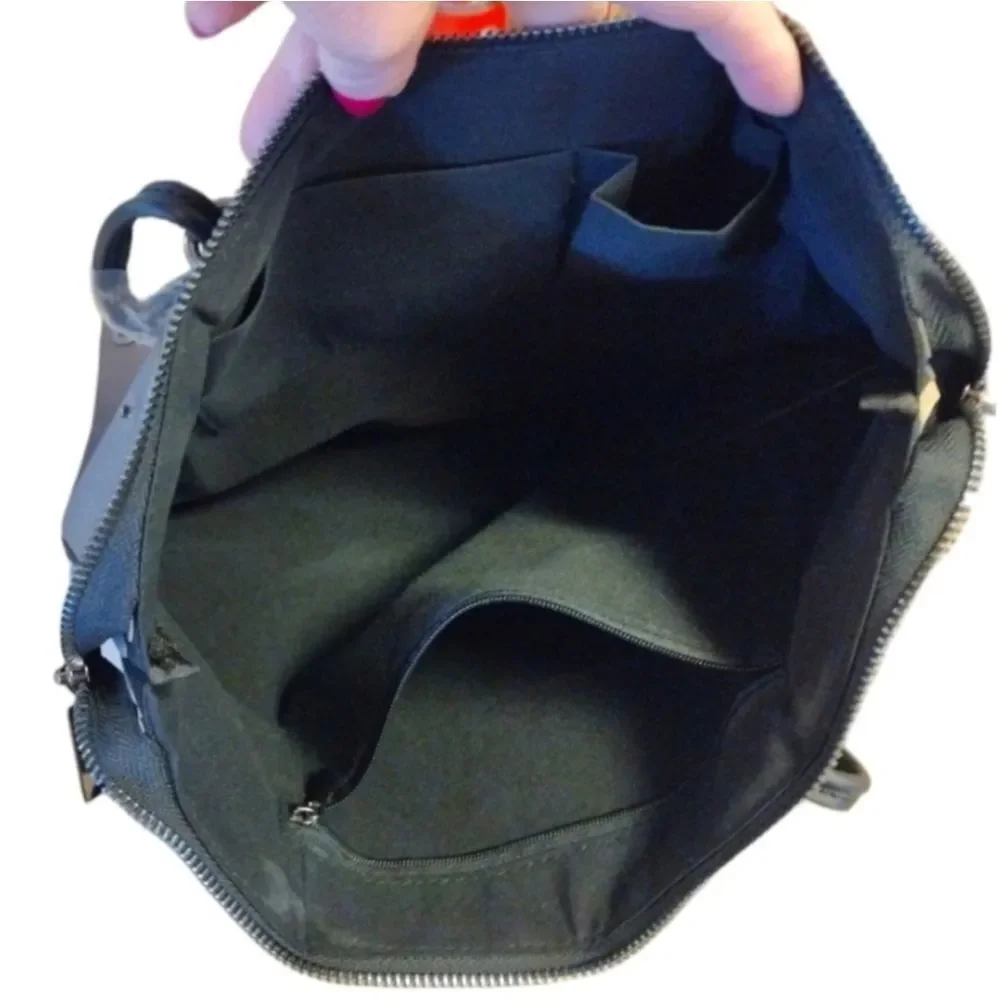 Lumikay Original Geo Holographic‎ Multicolor Satchel Purse Hand Bag NWT